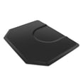 5 ft. x 4 ft. Salon & Barber Shop Chair AntiFatigue Mat Black