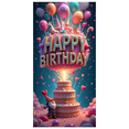 thumbnail image 2 of Glittery Happy Birthday Letter Banner Background Party Decorations for Birthday Party Photography Props Backdrop Decor for Celebrations, 2 of 7