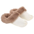 thumbnail image 1 of GOOHOCHY 1 par de plantillas de felpa para zapatos, forro cálido para invierno, zuecos, botas de nieve, forros de repuesto, zuecos extraíbles, zapatillas, plantilla, talla 40-41, 1 of 8