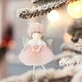 thumbnail image 7 of Yannianjz under $5 Angel Christmas Ornament, Christmas Yarn Skirt Antlers Decor, Angel Wing Pendant Ornament, Cute Girl Tree Dress Props, Festive Hanging Decorations, Dreamy Holiday Accessories, 7 of 7