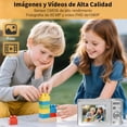 thumbnail image 2 of Cámara Digital, Camaras Fotografíacas, Digital Camara Vintage HD 1080P 50MP, Cámara de Video con Tarjeta 64GB, Enfoque Automático con Zoom 16X, 2.5'' Mini Camara para Niños y Niñas Plateado,Plateado, 2 of 15