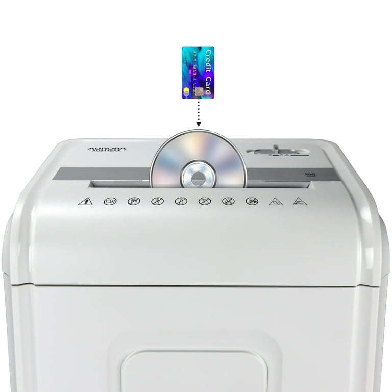 Aurora AU2442XA Heavy Duty Anti-Jam 24-Sheet Crosscut Shredder/40