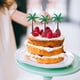 thumbnail image 1 of unbranded 30Ud Decoraciones Para Pasteles Con Inserto De Verde Para Fiestas, 1 of 6
