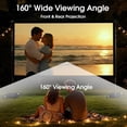 thumbnail image 6 of 120 Inch Projector Screen with Stand, All-Metal Frame Portable Projection Kit for Indoor Outdoor Home Theater, 6 of 7