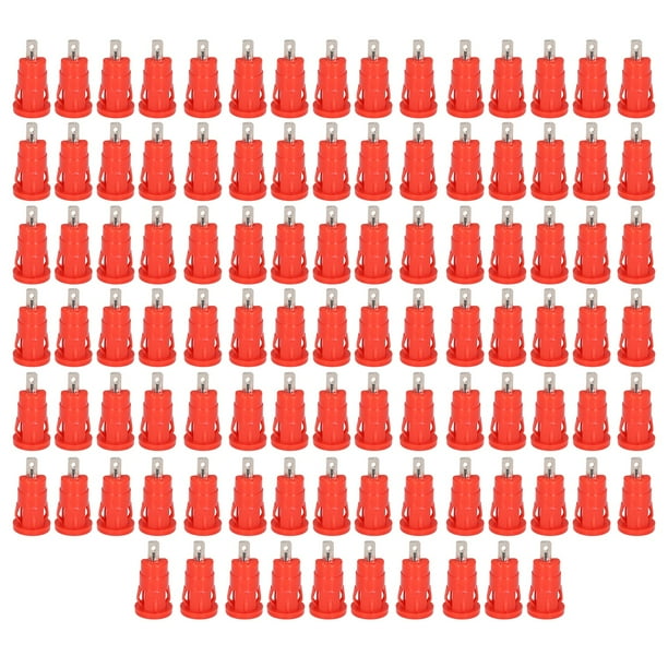 Ring Terminal,100Pcs Banana Jack Socket Banana Jack Terminal Connector Terminal Block Adapter