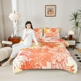 thumbnail image 4 of Homewish Teens Colorful Flowers 3 Pieces Queen Comforter Set,Abstract Vintage Aesthetic Ultra Soft Bedding Sets,Botanical Plants Floral Bedding Comforter Set,Luxury Bedroom Decor, 4 of 8