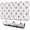 White Cow Black-1, variant on Long Mouse Pads for Desk,Light Cow Floral Pattern Desk Mats on Top Of Desks, Desk Mouse Pad Extra Large with 3mm Non-Slip Base and Stitched Edge for Gaming,Office,Work,Home 31.5"x11.8"