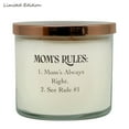 thumbnail image 3 of Colonial Candle Mother's Day Scented Jar Candle, Mom Rules, 3 Wick, 14.5 oz, 60h Burn, Aromatic, 3 of 4