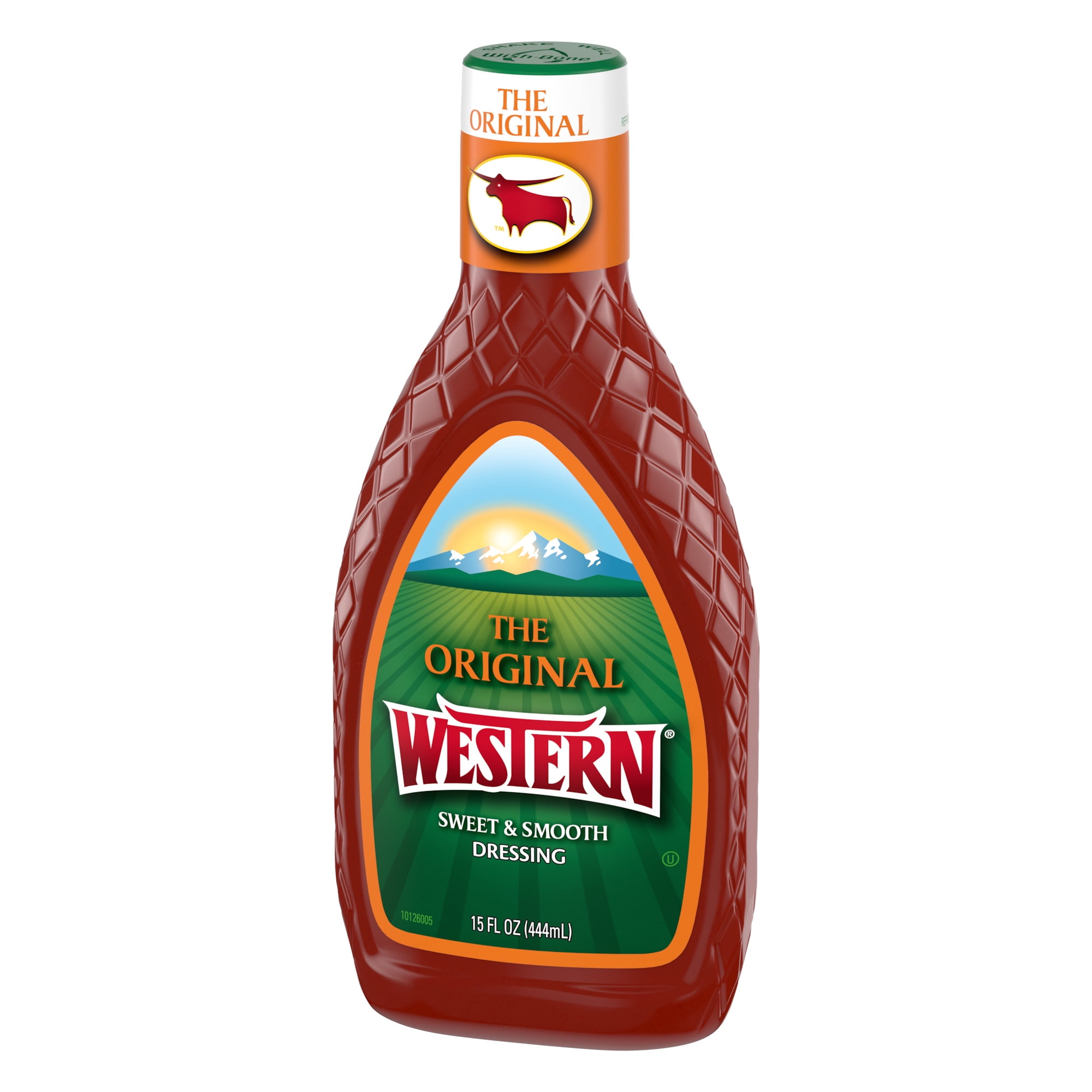 (6 pack) Western Original Sweet and Smooth French Salad Dressing, 15 fl. oz.