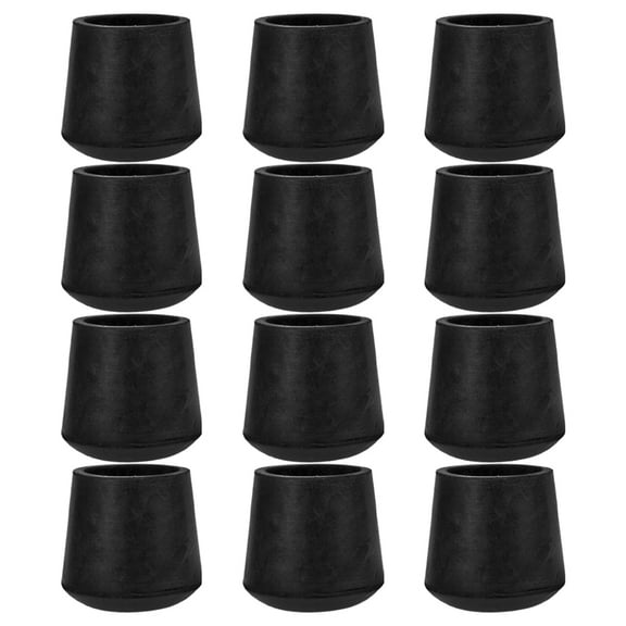 12pcs Trampoline Accessories Anti-Slip Foot Pads And Leg Caps Easy To Install And Remove Rubber Trampoline Replacement Supplies