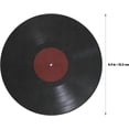 thumbnail image 4 of DOITOOL 8 Pcs Vintage Vinyl Records Decoration,9" Fake Records Wall Decor,Art Wall Stickers,Fake CD Fake Vinyl Records for Music Party Studio Decorations, 4 of 8