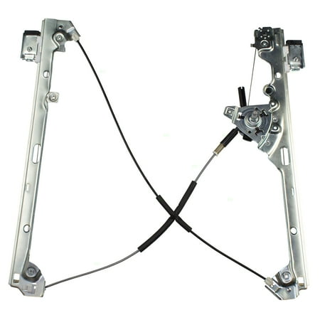 Regulator Rh Manual - BROCK Manual Window Lift Regulator Assembly Driver Front Replacement for Chevrolet GMC Pickup Truck 15871124