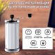 thumbnail image 4 of Molino de café manual de acero inoxidable con diseño ajustable y depósito transparente para molienda precisa y fácil de usar., 4 of 7