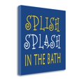 thumbnail image 2 of Tangletown Fine Art 'Splash Splash' Textual Art on Canvas, 2 of 2