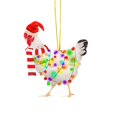 thumbnail image 2 of ShaoXinWan Christmas 2D Acrylic Hanging Ornaments, Flat Printed Festive Pendant, Decorative Hanging Decor for Car Rearview Mirror Christmas Tree Home Window & Wall Holiday Decorations, 2 of 9