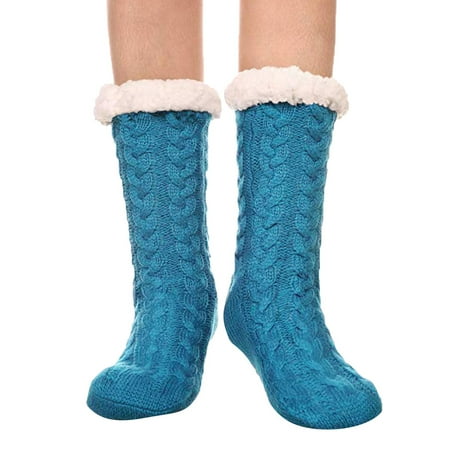 

Women Socks Winter Women s Winter Super Soft Warm Cozy Fuzzy Fleece-lined Christmas Gift With Gripp Christmas Gifts Socks for Women