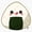 1pcs, variant on Kawaii Onigiri Japanese Rice Ball Cute Smiling Seaweed Wrap Triangle Snack Decal For Kids Bottle Sticker