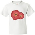 thumbnail image 3 of Inktastic Red Poppy Flowers Youth T-Shirt, 3 of 5
