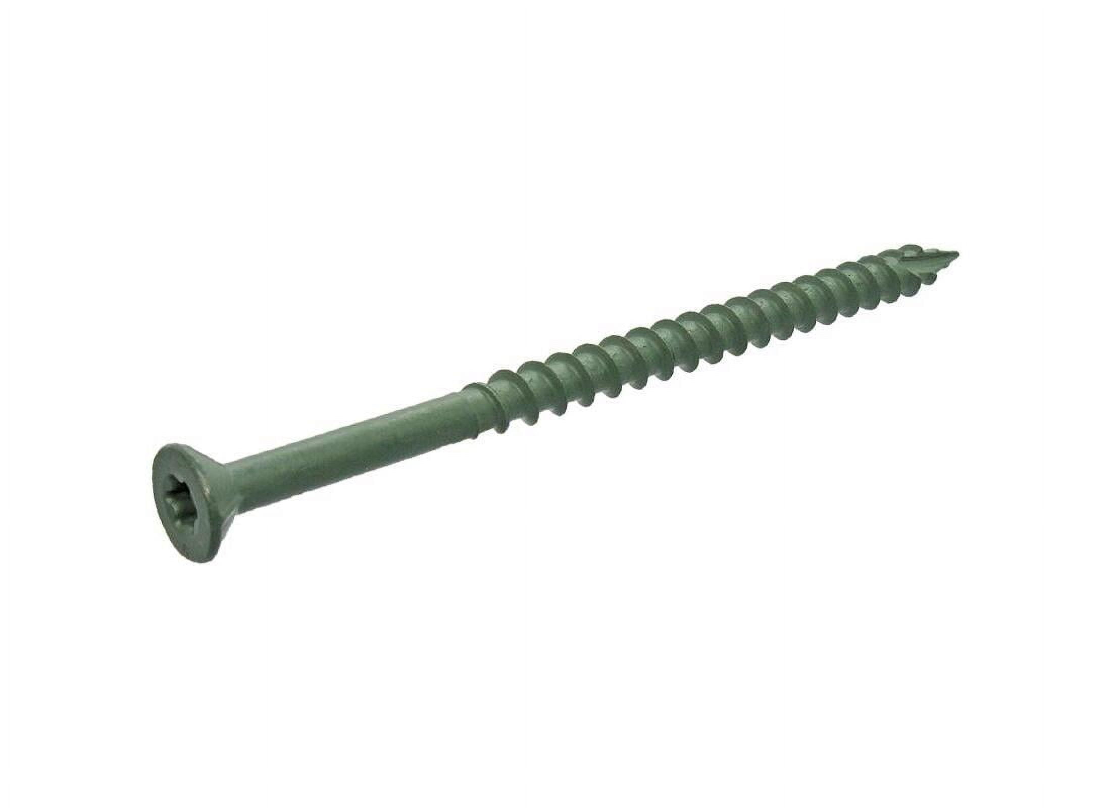 Grip-Rite L312STGR1M Deck Screws PrimeGuard Plus No. 10 wire X 3-1/2" L Star Flat Head Ceramic Coated
