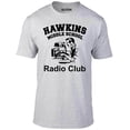 thumbnail image 2 of Hawkins Radio Club T Shirt Funny stranger sci fi retro 80s things tv, 2 of 5
