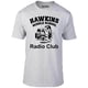thumbnail image 2 of Hawkins Radio Club T Shirt Funny stranger sci fi retro 80s things tv, 2 of 5