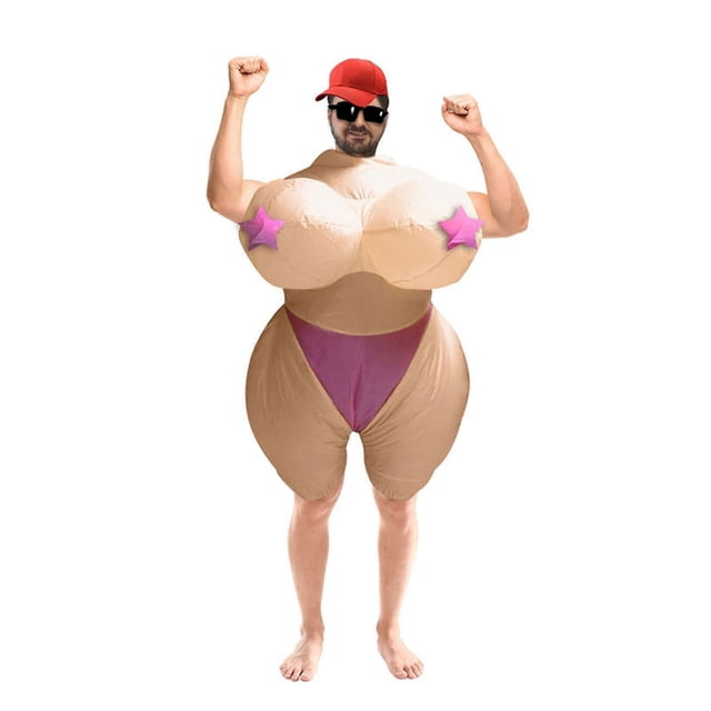 Big-boobs Inflatable Clothing Comfortable Party Show Costume for Show Activity Party