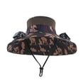 thumbnail image 3 of Precios Reducidos, Sombrero de trabajo con ventilador doble de camuflaje de verano con carga USB y sombrilla para exteriores Akmoler, 3 of 7