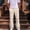 Beige, variant on KLHDSF Men's Baggy Bootcut Sweatpants Wide Leg Flared Stretch Elastic Waist Drawstring Cotton Lounge Workout Casual Pants Beige L