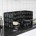 thumbnail image 1 of Protector de placa plegable de cocina Protector contra salpicaduras plegable de aluminio Placa antisalpicaduras Placa de cocción plegable para cocina Protector de pantalla antisalpicaduras, 1 of 5