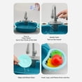 thumbnail image 6 of Kids Play Sink with Running Water, Animal Themed Electric Washbasin Toy with 180 Degree Rotating Faucet, Kitchen Pretend Play Set for Toddlers, 6 of 11