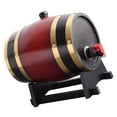 thumbnail image 4 of OUNONA 12Pack Wooden Barrel Decorative Barrels With Plastic For Home And Bar Use, 4 of 8