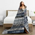 thumbnail image 5 of To My Best Uncle Blanket Gifts For Kids Adults - Lightweight Throw Blanket For Bedroom Living Room Decor Soft Fuzzy Fleece Cozy Plush Bed Couch 40"X30", 5 of 7