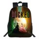 thumbnail image 1 of Vlemua Wicked Backpack, Back to School Supplies, 16" Wicked Cartoon Cute Travel Schoolbag for Fans, School Shoulder Bag for Students and Fans, 1 of 6
