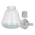 thumbnail image 2 of Nail Press Type Liquid Pump Dispenser Nail Polish Remover Refillable Bottle 180ml Aluminum Core, 2 of 7