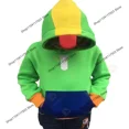 thumbnail image 4 of Sudadera con capucha de disfraces de anime de 4 a 16 años, sudadera con capucha con estampado 3D de León y cuervo, camiseta de manga corta, camisetas de dibujos animados nuevas de 2024, 4 of 5