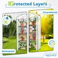 thumbnail image 4 of Ogrow Ultra-Deluxe 4 Tier Portable Bloomhouse Greenhouse, 4 of 7