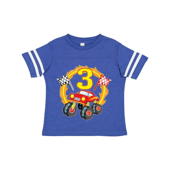 Inktastic Monster Truck 3rd Birthday Boys or Girls Toddler T-Shirt