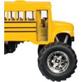 Rhode Island Novelty 5 Inch Diecast Metal School Bus Big Wheel Monster