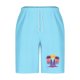 thumbnail image 4 of Pantalones Cortos Casuales para Hombre Imprimir con Bolsillos Pantalones de Playa de Cintura Elástica, Pantalones Cortos de Cintura Elástica para Hombre, 4 of 5