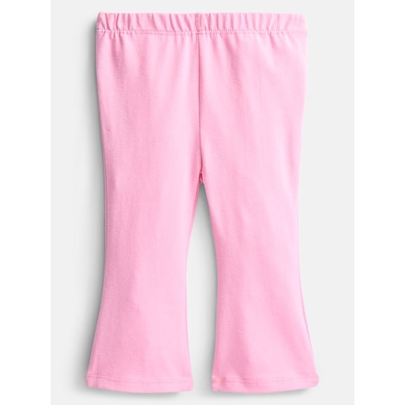 Wonder Nation Baby Girl & Toddler Girl Flare Leggings, Sizes 0M-5T