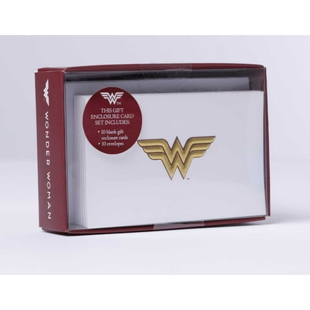 Wonder Woman Comic - DC Comics: Wonder Woman Foil Gift Enclosure Cards (Set of 10)