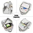 thumbnail image 5 of FORMRS Mini Backpack Purse for Women Quilted Travel Daypack Casual Shoulder Bag, Black Cute Cat, 5 of 7