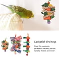 thumbnail image 4 of Juguetes Para Triturar Pájaros, Juguetes Para Masticar Pájaros, Interesante Juego De 3 Piezas Para Jugar Para Agapornis Para Jaula, 4 of 7