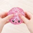 thumbnail image 6 of Dumpling Squishy Squishy Dumplings Glitter Slow-Rising Anxiety Relief Fidget Toy for Stress Relief Sensory Play Gifting Teens Adults Kids,Pink, 6 of 6