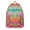 Orange-20, variant on Funny Cartoon Snowy Owl Backpack, Waterproof Laptop Bookbag with Adorable Big-Eyed Owl Print for Students and Travelers