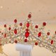 thumbnail image 2 of Zhuge Tiara de boda para novia, diadema de princesa, corona nupcial, joyería para el cabello con diamantes de imitación de cristal, decoración para novia, cumpleaños, graduación, boda (rojo), 2 of 4