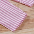 thumbnail image 6 of Baby Girl Clothes Pink Striped Overalls Pants Outfits Baby Girl Strap Jumpsuit Halter Bodysuit 18-24 Months, 6 of 6