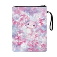 thumbnail image 2 of HELLHERO Gift Bag Polyester Fabric Book Sleeve Cover for Readers 11.42 x 8.66 Inch for Bible or Book Lightweight, Salamander Pattern, 2 of 8