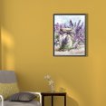 thumbnail image 2 of (V4121) Serie Flores Lavanda Con Diamantes Redondos Pintura Diamantes Resina 30*40CM, 2 of 9