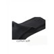 thumbnail image 3 of Calcetines Deportivos Informales De Trabajo Elásticos De Algodón Alto Para Hombre, 5 Pares Negro M, 3 of 5